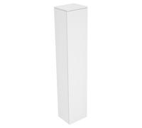 KEUCO EDITION 400 Armario alto, 1 puerta, abatible a la izquierda, 350x1769x300mm, 31730860001, Cuerpo/Frontal: Chapa de Roble Antracita / Chapa de Roble Antracita