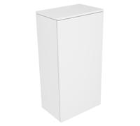KEUCO EDITION 400 Armario central, 1 puerta, abatible a la izquierda, 450x894x300mm, 31725860001, Cuerpo/Frontal: Chapa de Roble Antracita / Chapa de Roble Antracita