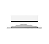 Keuco EDITION 400 estante de ducha esquinero 24,5 x 24,2 cm, con escurridor de ducha, aluminio plateado anodizado, Made in Germany, incl. tornillos y tacos, estante de ducha para taladrar