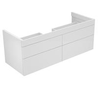KEUCO EDITION 400 mueble bajo para lavabo, 4 extracciones frontales, 1400x546x535mm, 31562860000, Cuerpo/Frontal: Chapa de Roble Antracita / Chapa de Roble Antracita