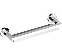 Keuco EDITION 90 repisa de ducha 34 cm, con escurridor, aluminio cromado, Made in Germany, incl. tornillos y tacos, repisa de ducha para taladrar