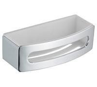 Keuco Elegance cesta de baño cromo-blanco 11658010000