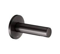 KEUCO IXMO caño de bañera, roseta redonda, proyección 130mm, 59545350001, Color: Negro titanio cepillado