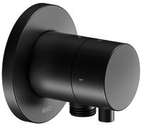 Keuco IXMO codo de conexión a pared negro 59557371101