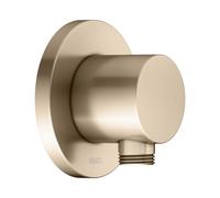 KEUCO IXMO, conexión de manguera, forma de roseta redonda, 59547030001, Color: bronce cepillado