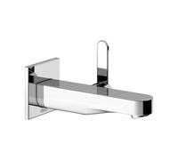 KEUCO IXMO Mezclador monomando de lavabo escamoteable Flat, 165mm, roseta cuadrada, 59516010302, Color: Cromado