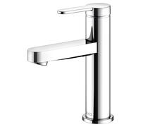 KEUCO IXMO Mezclador monomando plano de lavabo 100, sin juego de desagüe, proyección 109mm, 59502013100, Color: Cromado