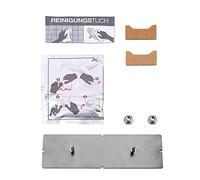 KEUCO Juego de adhesivos tipo 4 para cestas de ducha Edition 11 y caja de papel húmedo Elegance, se pega en lugar de taladrar, cuarto de baño o aseo de invitados