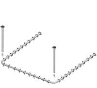 Keuco Plan barra para cortina de ducha 14940171000