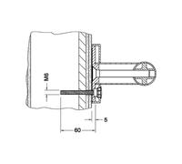 KEUCO PLAN Care Set de fijación 7, 3x tornillo de cabeza cilíndrica, 34993000200