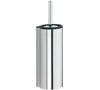 Escobillero KEUCO PLAN, carcasa metálica, con tapa, 14964170100, Color: Aluminio anodizado plata/negro