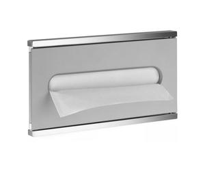 KEUCO PLAN Integral Modul Lavabo 4, dispensador de toallas de papel, abatible a la derecha, 44999011712, Color: acabado cromado / aluminio