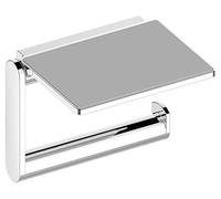 Portarrollos de papel higiénico Plan con estante, giratorio, 14973010000, Color: Cromado