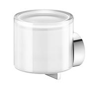 Dosificador de jabón KEUCO REVA para jabón líquido, cristal auténtico moldeado, 12852019000, Color: Cromado