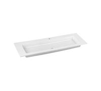 KEUCO ROYAL 60 lavabo empotrado de cerámica, 1409x17x538mm, con 1 agujero para grifo, blanco, 32160311401