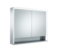 KEUCO Royal Lumos armario con espejo 2 puertas, puerta corta, con espejo calefactor, 900mm, 14303171304, Versión: sin control Dalí