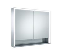 KEUCO Royal Lumos armario con espejo 2 puertas, puerta corta, con espejo calefactor, 900mm, 14323171304, Versión: sin control Dalí