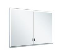 KEUCO Royal Lumos armario con espejo 2 puertas, puerta larga, 1000mm, 14324172301, Versión: sin control Dalí