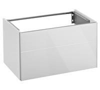KEUCO ROYAL REFLEX mueble bajo para lavabo, 1 extracción frontal, 796x450x487mm, 34060220000, Cuerpo/Frontal: Magnolia decor brillante / magnolia cristal