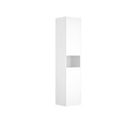 KEUCO STAGELINE armario alto, 2 puertas, bisagra derecha, 400x1800x360mm, 32831970002, Cuerpo/Frontal: Vulcanita decor mate / Vulcanita cristal satinado