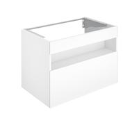 KEUCO STAGELINE mueble bajo para lavabo, 1 extracción frontal, 800x625x490mm, con iluminación LED, 32862180100, Cuerpo/Frontal: Cachemira Dekor mate / Cachemira Glas