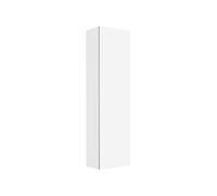 KEUCO X-LINE armario alto, 1 puerta, abatible a la izquierda, 480x1750x300mm, 33130110001, Cuerpo/Frontal: Laca antracita seda mate/vidrio antracita