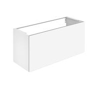 KEUCO X-LINE mueble bajo para lavabo, 1 extracción frontal, 1200x605x490mm, 33182970000, Cuerpo/Frontal: Vulcanita decor mate / Vulcanita cristal satinado