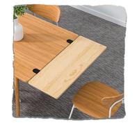KEuLen Bandeja para Teclado, Extensor de Escritorio, Bandeja Extensible de Escritorio, Plegable, con Abrazadera for reposabrazos de computadora.(Maple,30"/75cm)