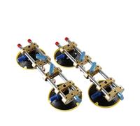 KEuLen Fijadores de Costura de Granito, Tensor for encimeras de Piedra, losa de Piedra de mármol, Junta de baldosas, Ventosa niveladora, Junta Fuerte sin Costuras(Air Pump Type Parallel Bars 2 pcs)