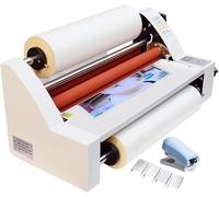 KEuLen Máquina Laminadora, Plastificadora, Laminadora electrónica de película en frío con Control de Temperatura y Pantalla Digital de 0 a 180 °C for oficinas y Empresas.