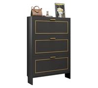 KEuLen Mueble Zapatero, Zapatero Estrecho, Organizador de Zapatos con estantes Ajustables y Cubierta Antipolvo for Dormitorio.(Grey,80X24X118cm)