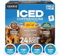 Keurig Café helado, cápsulas K-Cup de una sola porción, paquete variado, 24 unidades