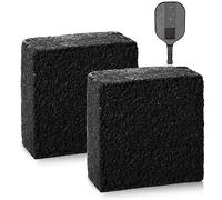 Keuyeo Limpiador Y Borrador De Paletas De Pickleball, 2 Unidades, Limpiador De Paletas De Pickleball De Fibra De Carbono, Raqueta De Bolas De Pepinillo para Eliminación Rápida De Residuos Y Suciedad