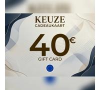 Keuze Cadeaukaart Gift Card 40 EUR Key - EUROPE