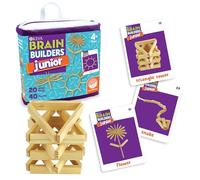 Keva - Brain Builders Jr., juego de construcción (Mindware 68337) , color/modelo surtido