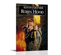 Kevin Costner - Póster de paisaje fotográfico para decoración del hogar y la oficina, lienzo decorativo para pared, decoración familiar moderna, baño, estilo marco de 50 x 75 cm