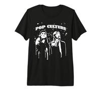 Kevin Smith Jay & Silent Bob Cultura Pop Ficción Remix Camiseta Premium