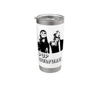 Kevin Smith Jay & Silent Bob Cultura Pop Remix Ficción Vaso térmico de acero inoxidable de doble pared