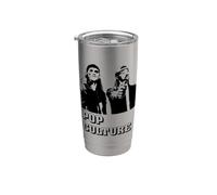 Kevin Smith Jay & Silent Bob Cultura Pop Remix Ficción Vaso térmico de acero inoxidable de doble pared