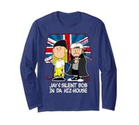 Kevin Smith Jay & Silent Bob-Nuts Remix De Hiz-House Excl Reino Unido Manga Larga