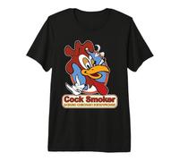 Kevin Smith Jay & Silent Bob Reboot Fumador de Polla Logo Horneado Camiseta Premium