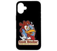 Kevin Smith Jay & Silent Bob Reboot Polla Fumador Logo Oscuro Carcasa para iPhone 16 Plus