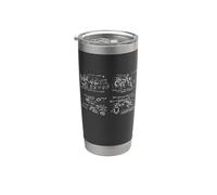 Kevin Smith Jay & Silent Bob reinician la operación T-O chino Vaso térmico de acero inoxidable de doble pared