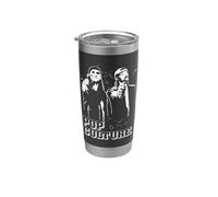Kevin Smith Jay & Silent Bob Remix Cultura Pop Ficción Graff Vaso térmico de acero inoxidable de doble pared