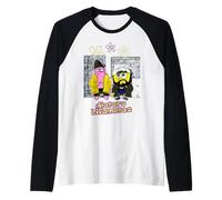 Kevin Smith Jay & Silent Bob Remix Esponja Retro 90s Mashup Camiseta Manga Raglan