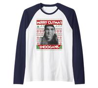 Kevin Smith Jay & Silent Bob Xmas Clitmas Snoogans Commander Camiseta Manga Raglan