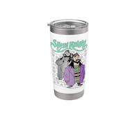 Kevin Smith Jay & Silent Bob Xmas Knight Animado Vintage Vaso térmico de acero inoxidable de doble pared