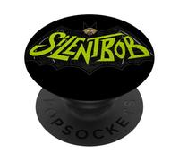 Kevin Smith ve el Logotipo de Askewniverse Silent Bat Bob PopSockets PopGrip Adhesivo