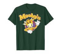 Kevin Smith Ver Askewniverse Logotipo de Mooby Golden Editar Calf Camiseta