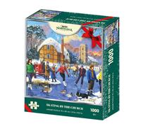 Kevin Walsh K34003 Christmas Collection Skating by The Church - Rompecabezas de